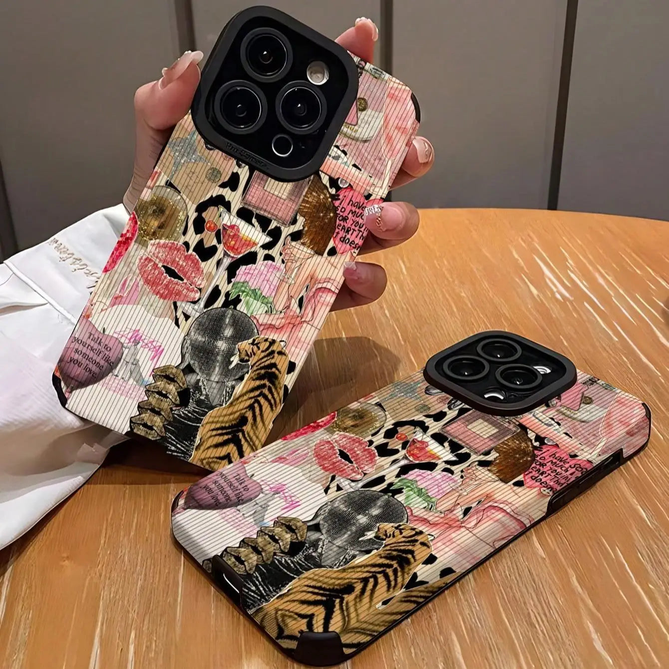 Fashion Leopard-Print Shockproof Phone Case