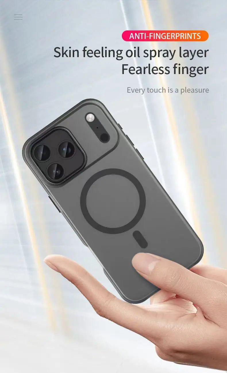 Candy Veil | Matte Transparent MagSafe Case iPhone 11–17 Pro/Max/Air