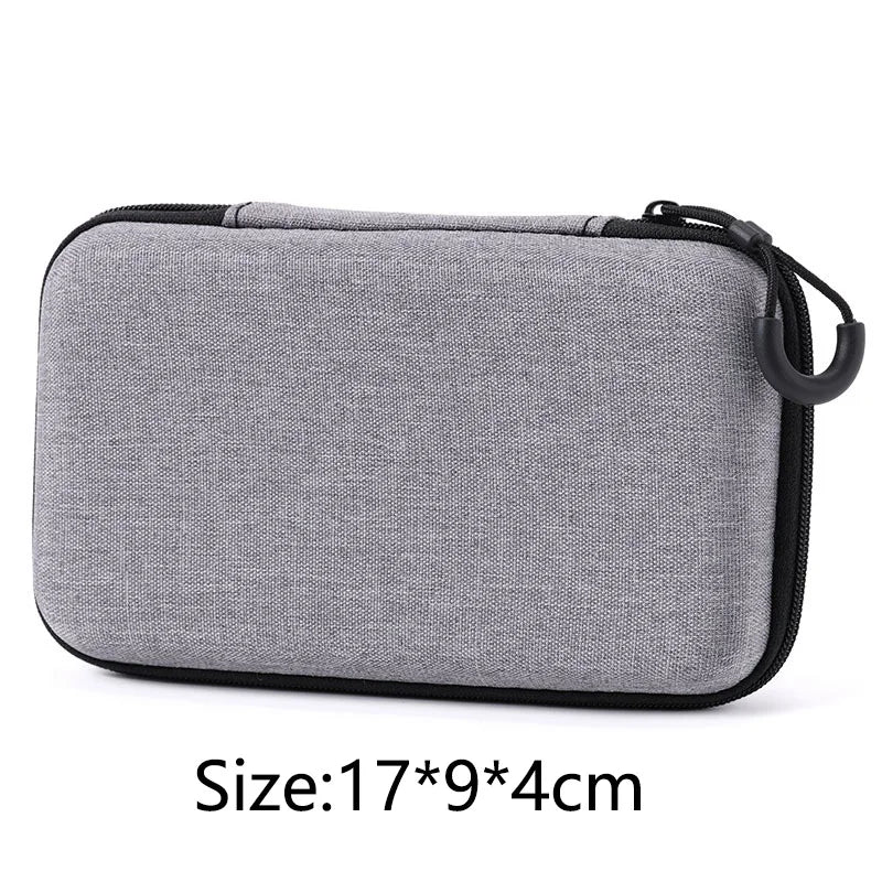 Portable Zipper Case for AirPods, KZ BA10/AS10/ES4