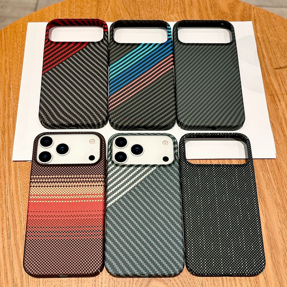 Carbon Armour | Fiber MagSafe iPhone Case 11–17 Pro/Max/Air