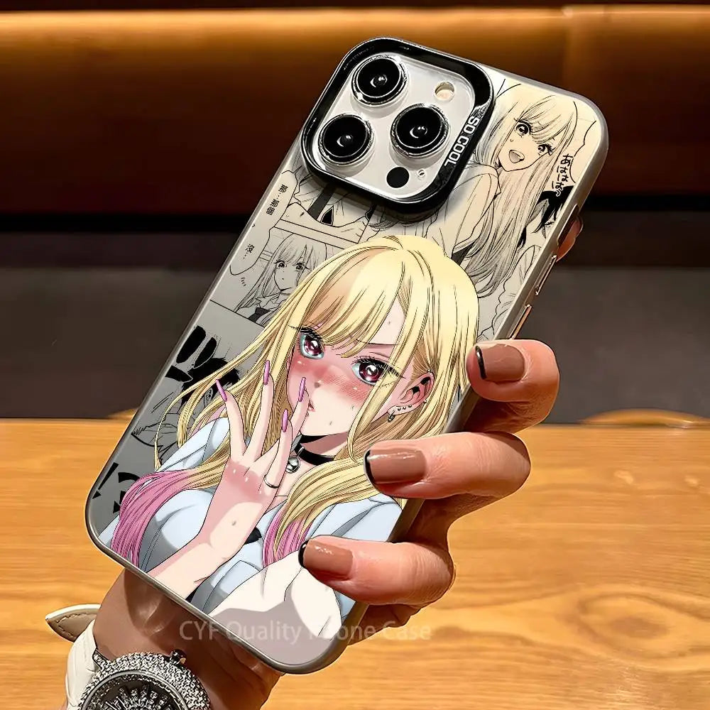 My Dress-Up Darling Kawaii Phone Case – Protective Plating Cover