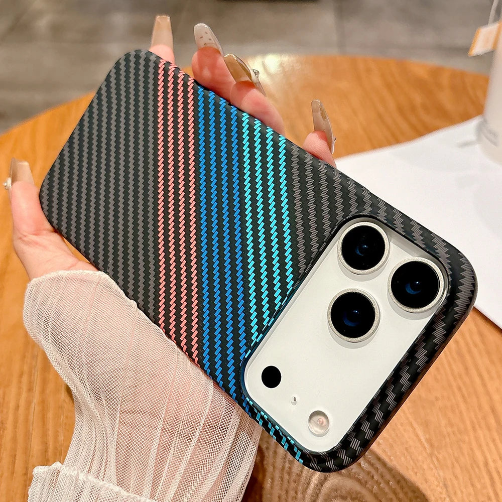 Carbon Armour | Fiber MagSafe iPhone Case 11–17 Pro/Max/Air