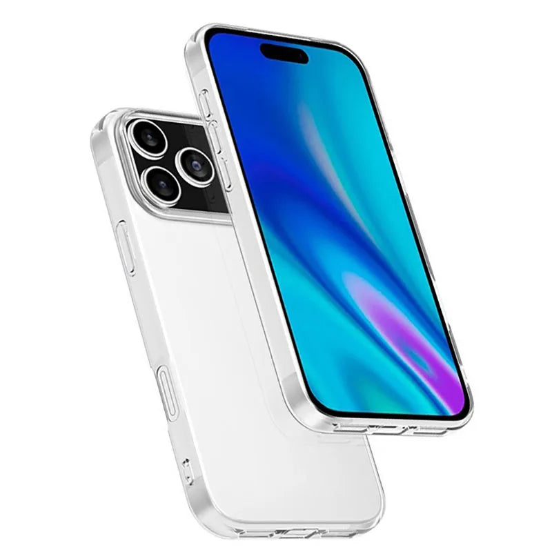 New Silicone Soft Case – Ultra-Thin Clear Back Cover