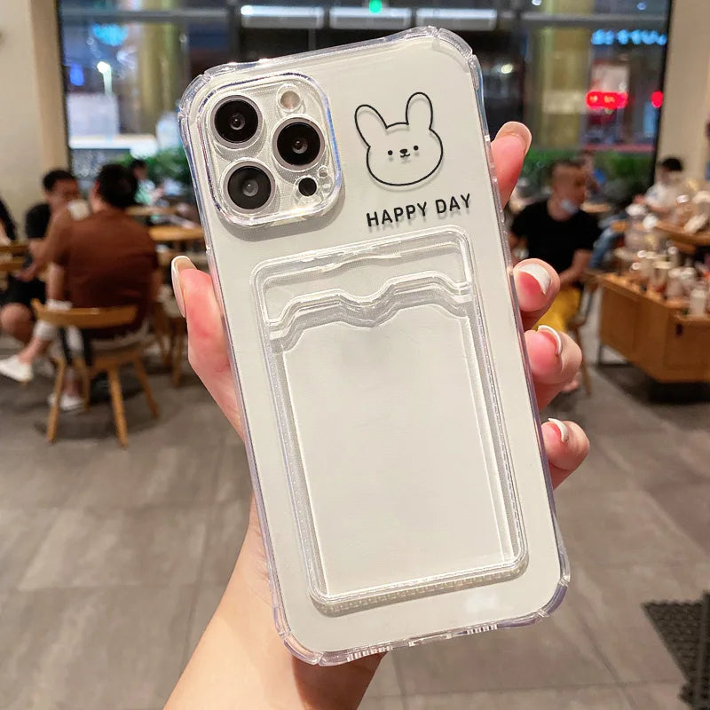 Card Holder Wallet Phone Case – Soft Silicone