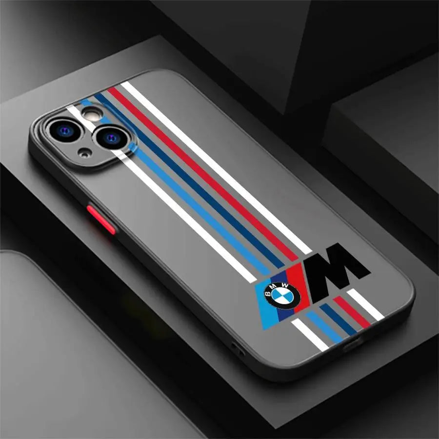 TPU Phone Case – B-M-W M-Sport Logo Soft Cover