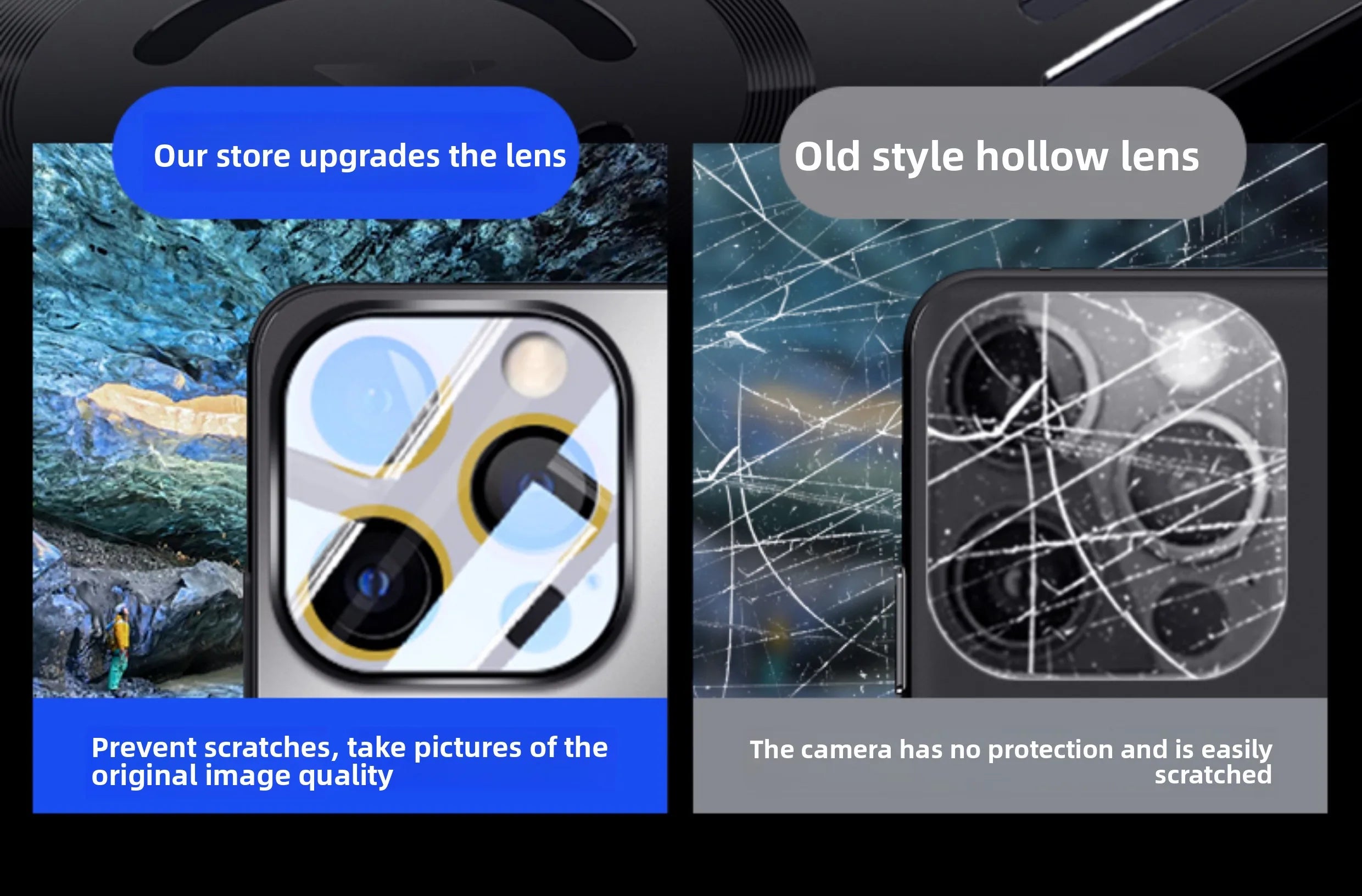 Full Lens Cover Shockproof Case