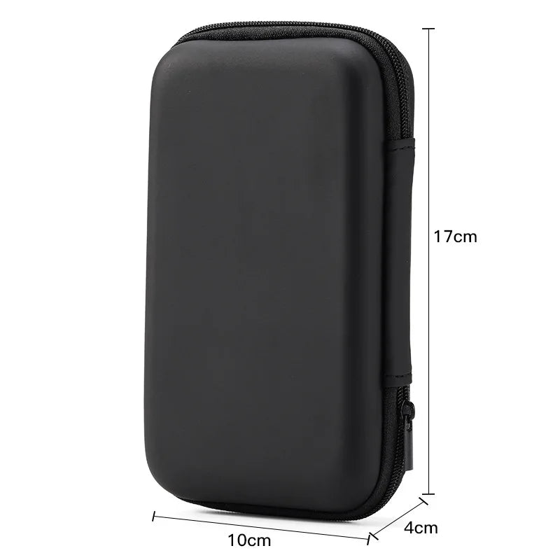 Portable Zipper Case for AirPods, KZ BA10/AS10/ES4