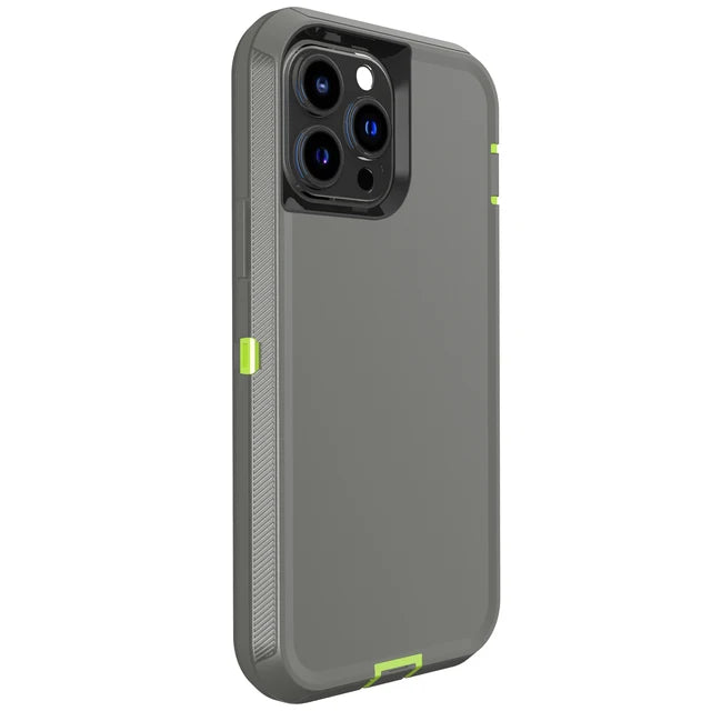 3-in-1 Heavy Duty Armor Phone Case – Shockproof & Dustproof Cover