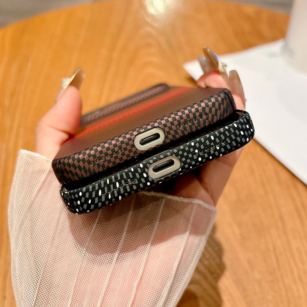 Carbon Armour | Fiber MagSafe iPhone Case 11–17 Pro/Max/Air