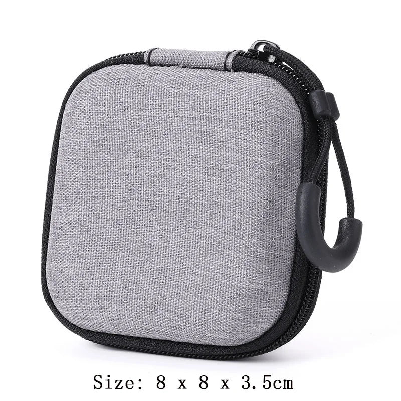 Portable Zipper Case for AirPods, KZ BA10/AS10/ES4