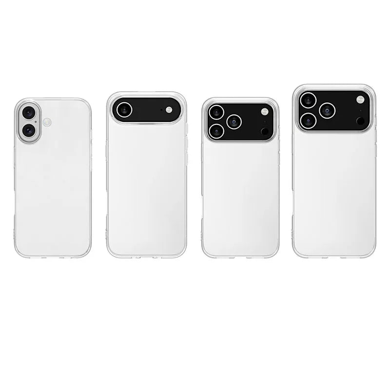 New Silicone Soft Case – Ultra-Thin Clear Back Cover