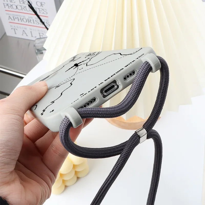 Air Trail | Shockproof  Case with strap iPhone 11–17 Pro/Max/Air