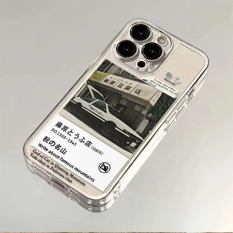 Japan Initial D AE86 JDM Phone Case – Dustproof Cover