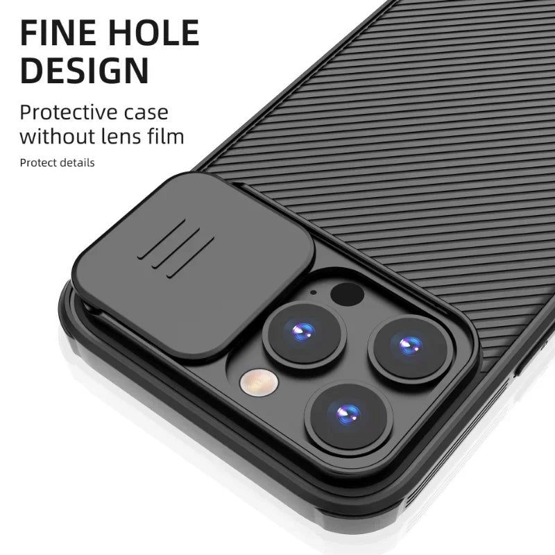 Vision Guard | Magnetic Case with Push‑Window Lens iphone 11–17 Pro/Max/Air