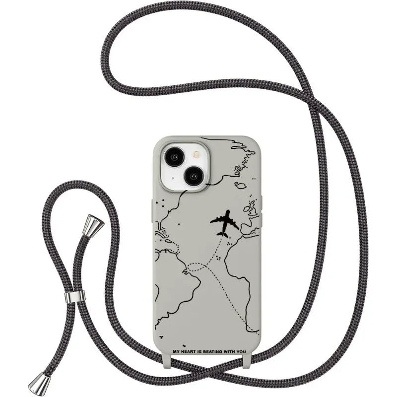 Air Trail | Shockproof  Case with strap iPhone 11–17 Pro/Max/Air