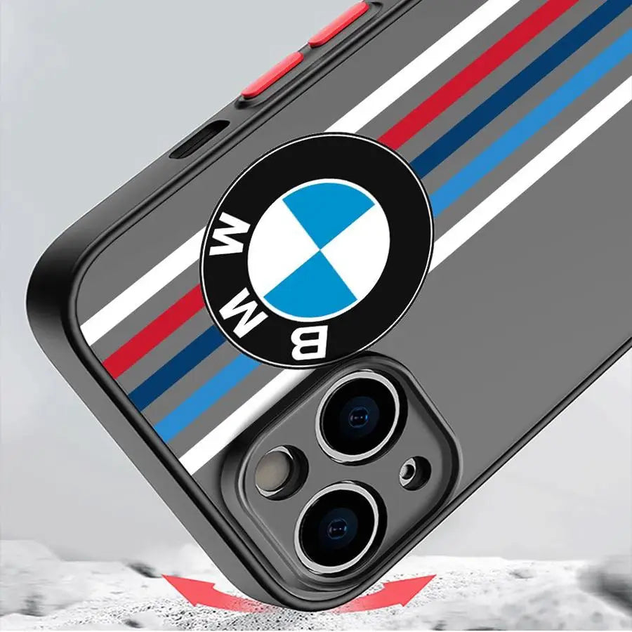 M‑Drive | TPU iPhone Case with BMW Logo & Sport Stripes
