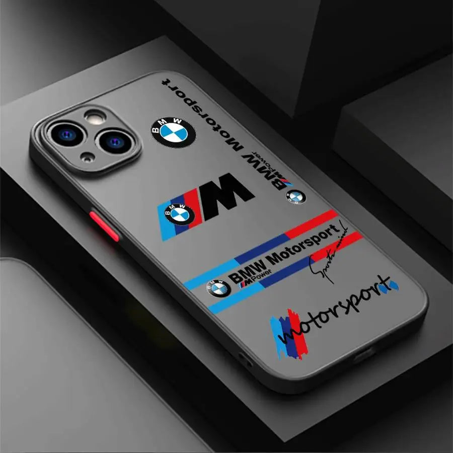 TPU Phone Case – B-M-W M-Sport Logo Soft Cover