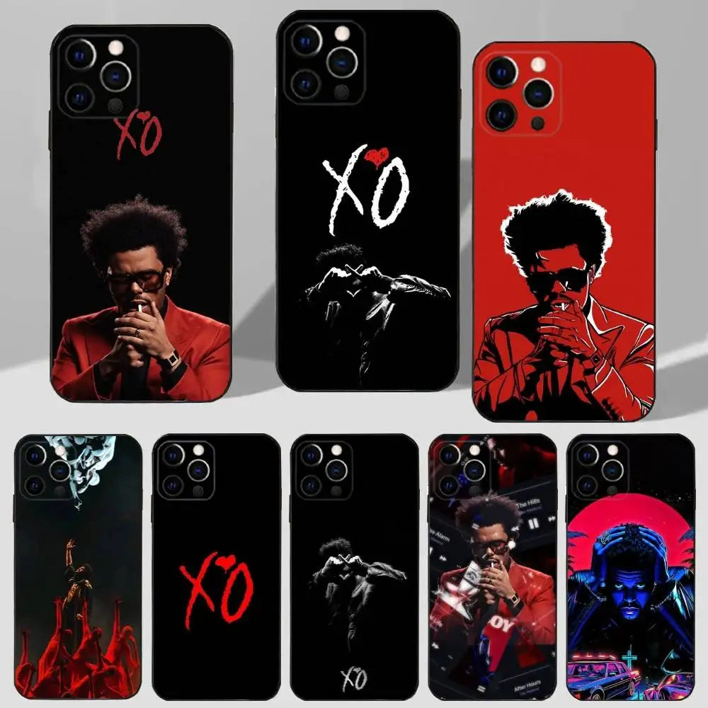 The Weeknd Singer Soft Silicone Phone Case – For iPhone 16 to 17 series