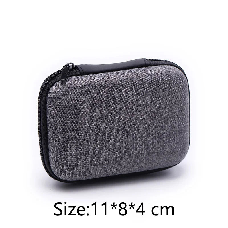 Portable Zipper Case for AirPods, KZ BA10/AS10/ES4