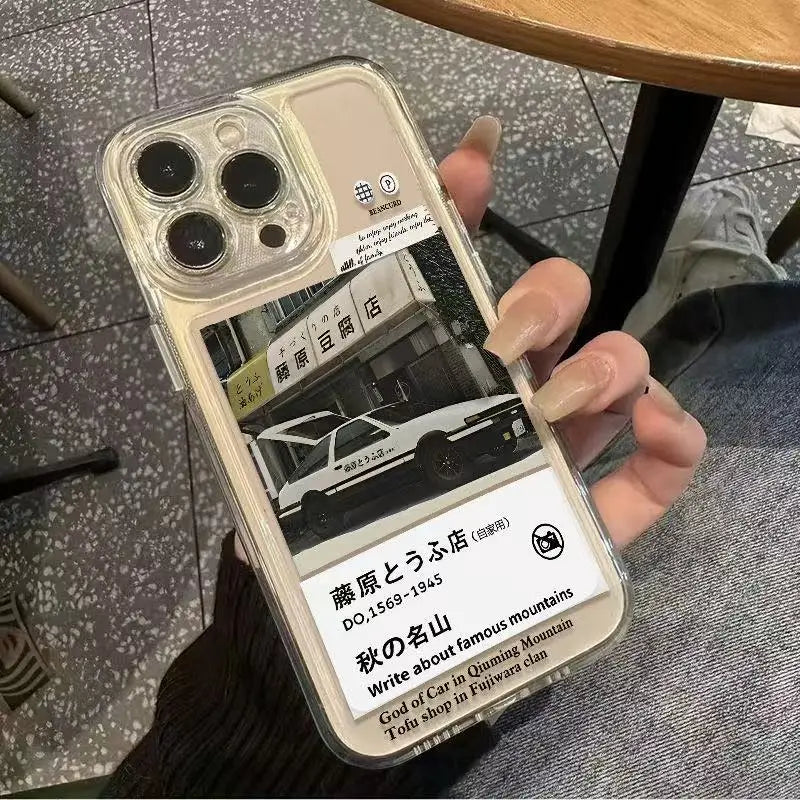 Japan Initial D AE86 JDM Phone Case – Dustproof Cover