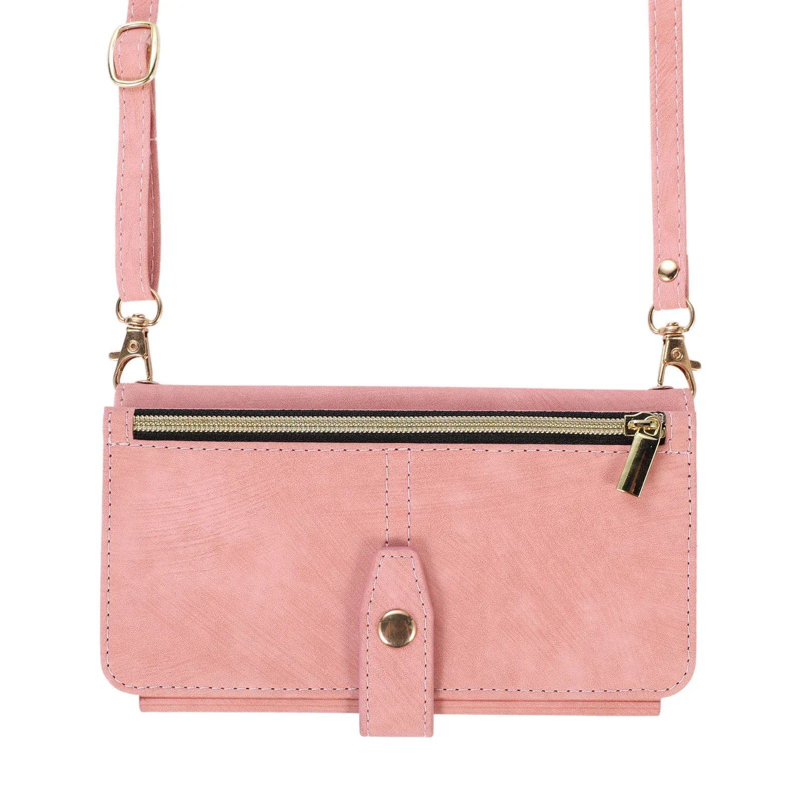 Crossbody ZipperWallet Case with Card Holder &amp; Lanyard