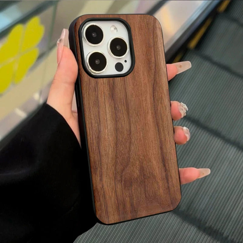 Spain Creative & Minimalist Wood Phone Case