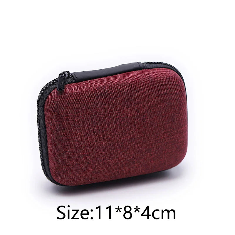 Portable Zipper Case for AirPods, KZ BA10/AS10/ES4