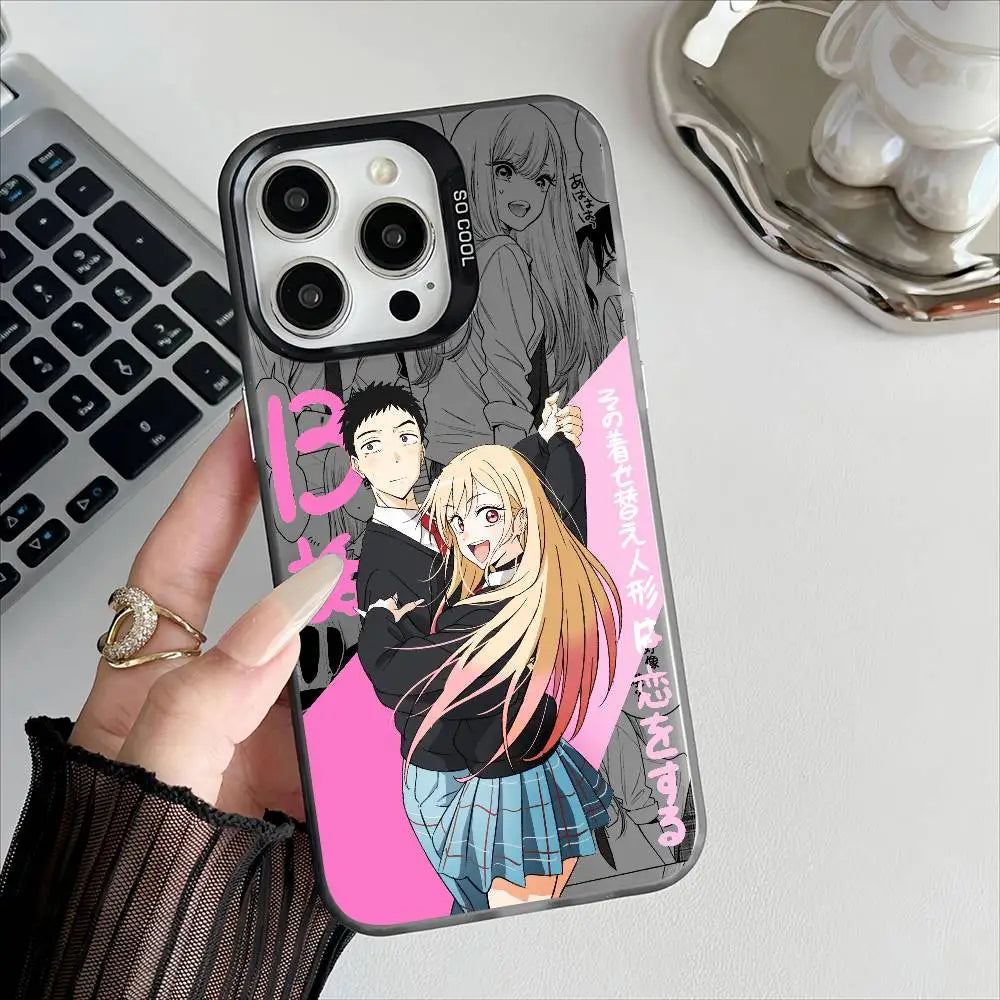 My Dress-Up Darling Kawaii Phone Case – Protective Plating Cover