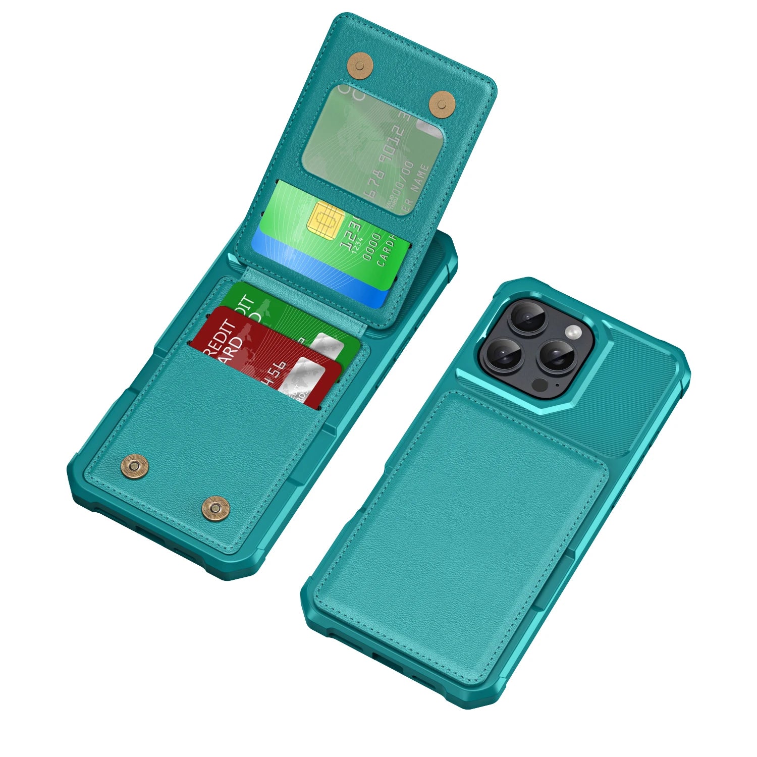 Flip Wallet Card Slot Holder Phone Case