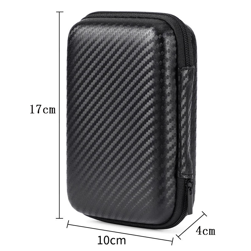 Portable Zipper Case for AirPods, KZ BA10/AS10/ES4