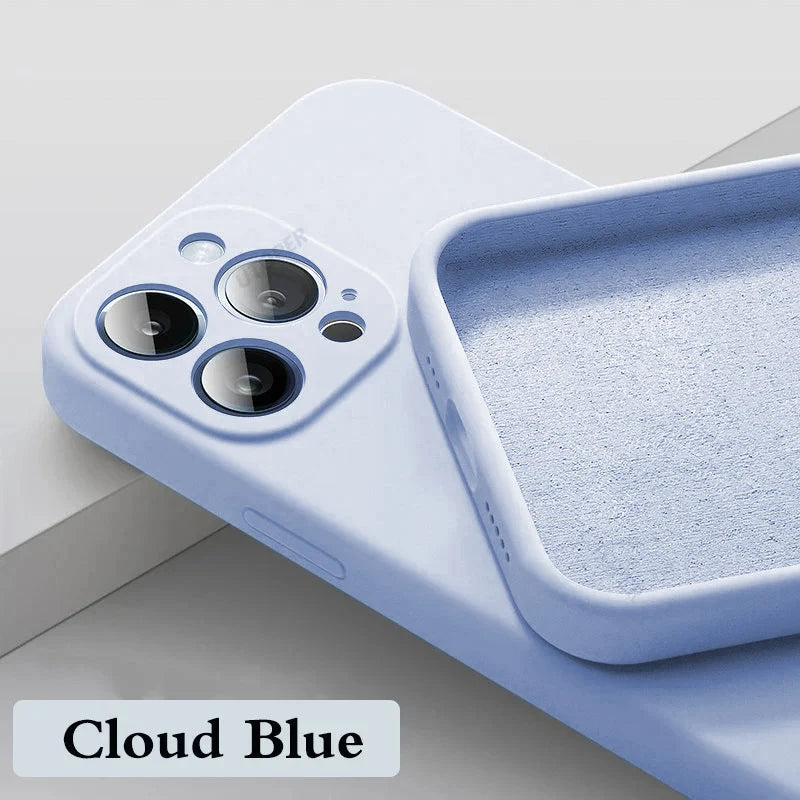 Official-Style Silicone Phone Case for iPhone