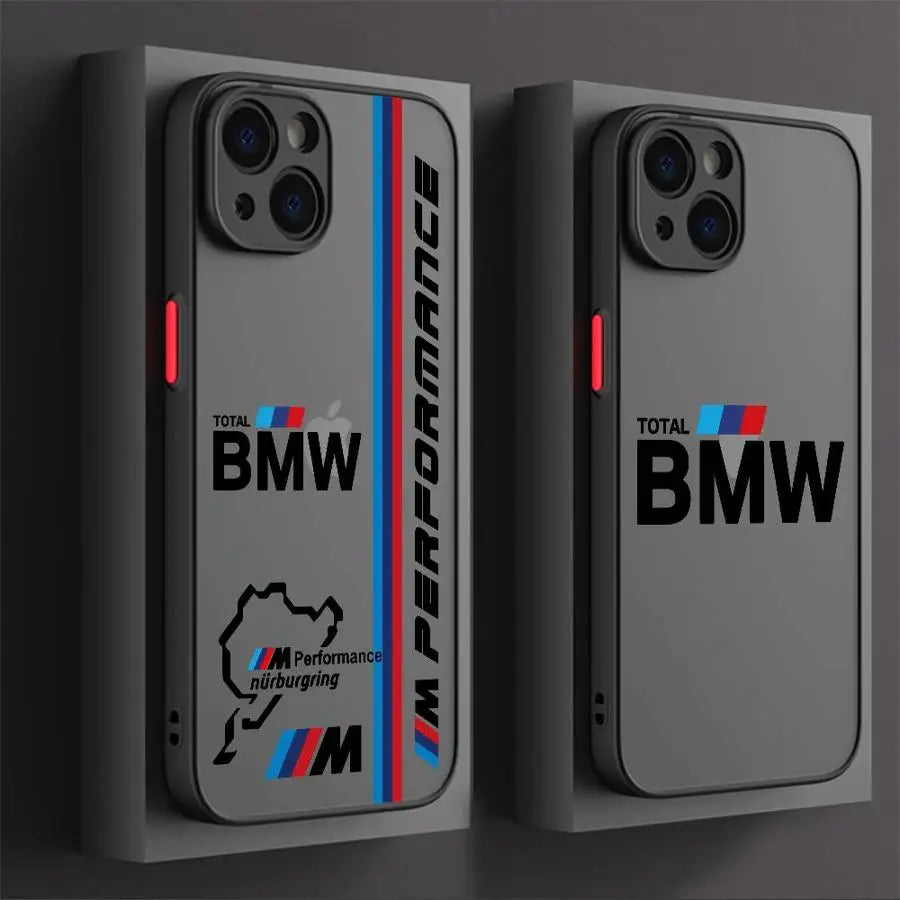 M‑Drive | TPU iPhone Case with BMW Logo & Sport Stripes