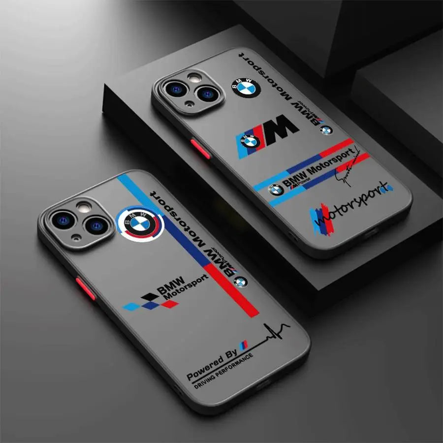 TPU Phone Case – B-M-W M-Sport Logo Soft Cover