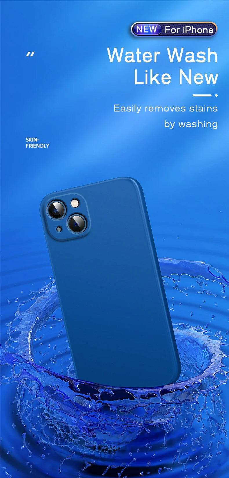 Official-Style Silicone Phone Case for iPhone