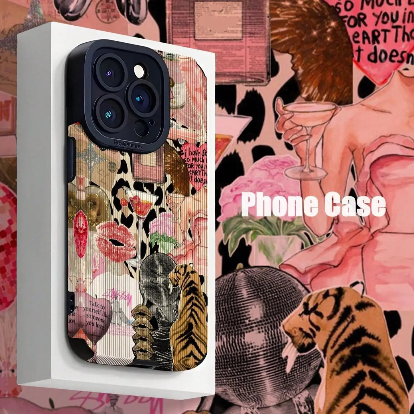 Fashion Leopard-Print Shockproof Phone Case