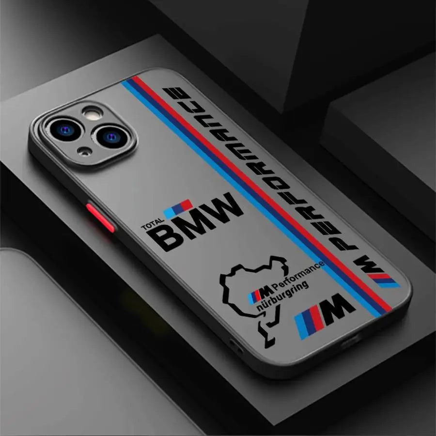 Case for iPhone B-M-W-M-Sport Logo