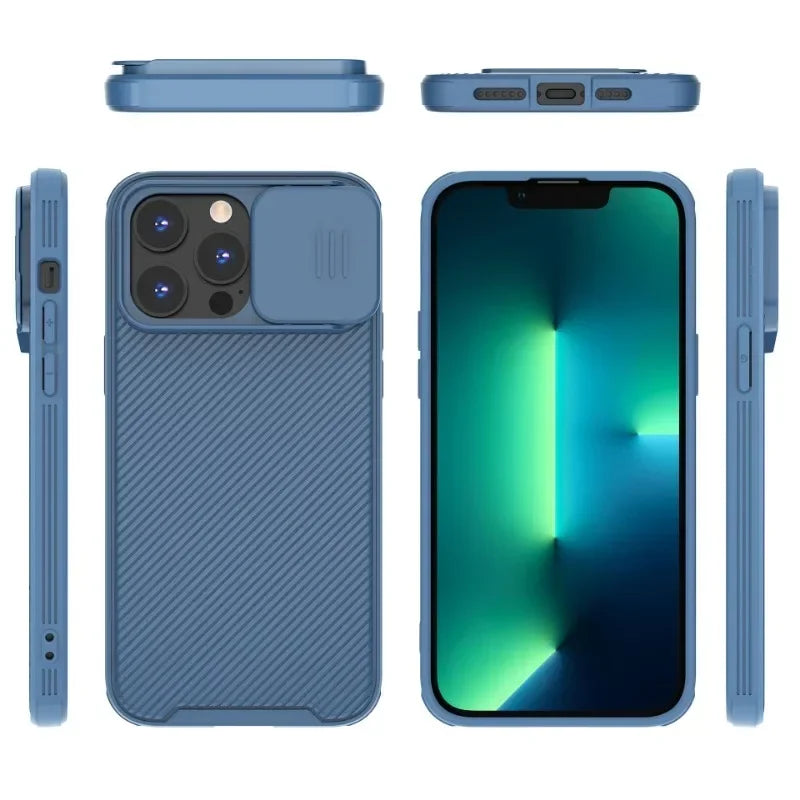 Vision Guard | Magnetic Case with Push‑Window Lens iphone 11–17 Pro/Max/Air