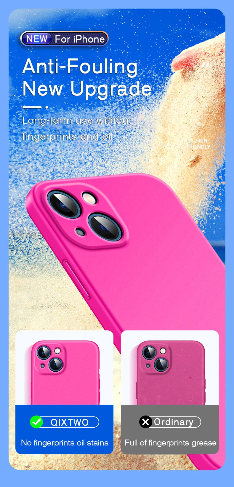 Official-Style Silicone Phone Case for iPhone