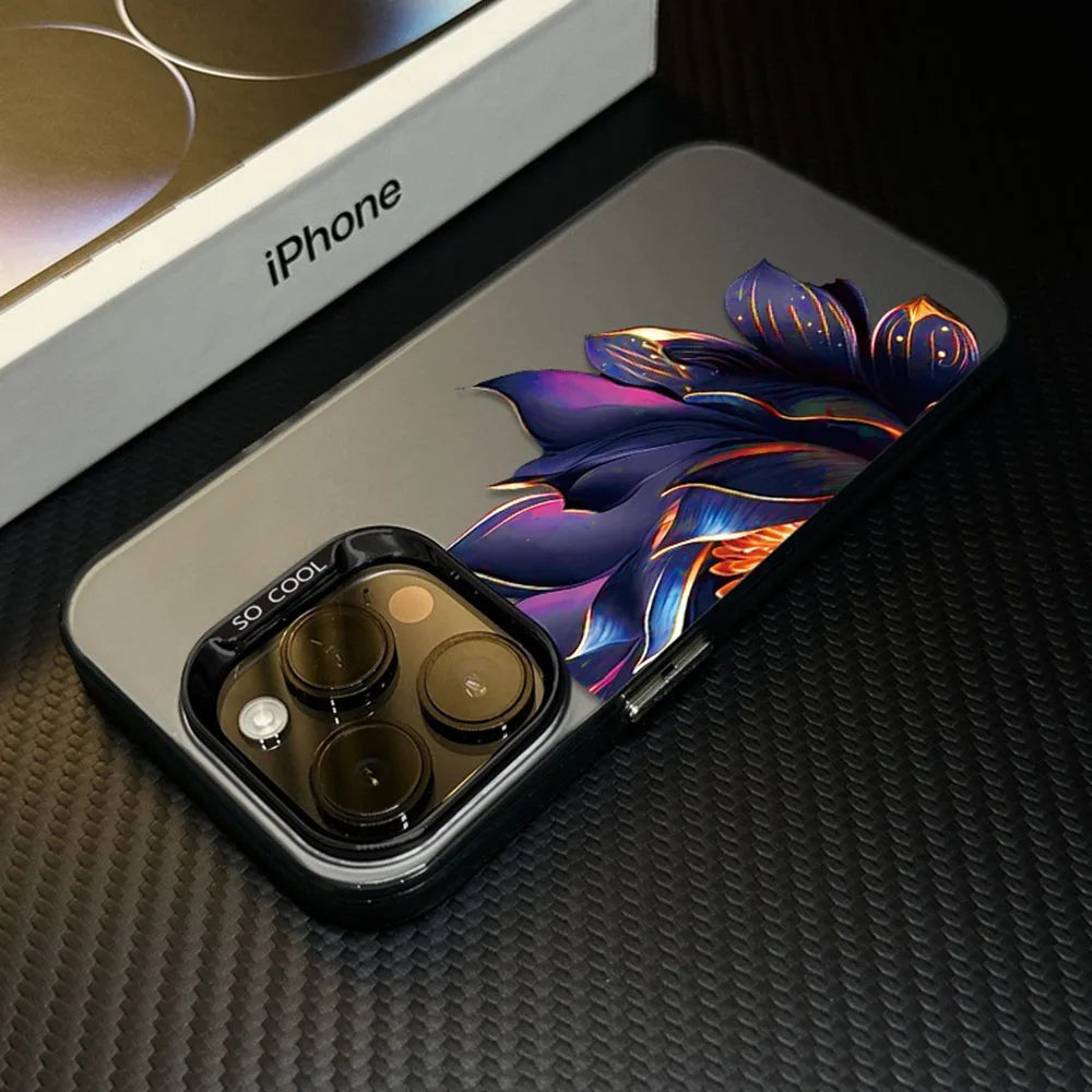 Purple Lotus Creative Phone Case