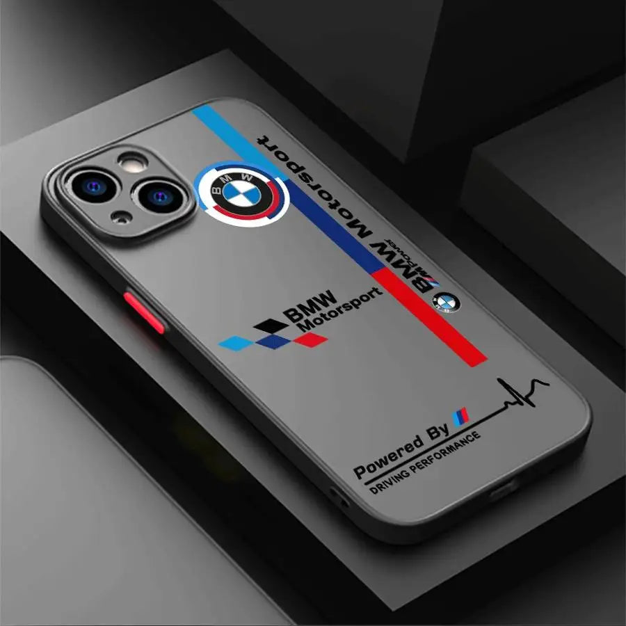Case for iPhone B-M-W-M-Sport Logo