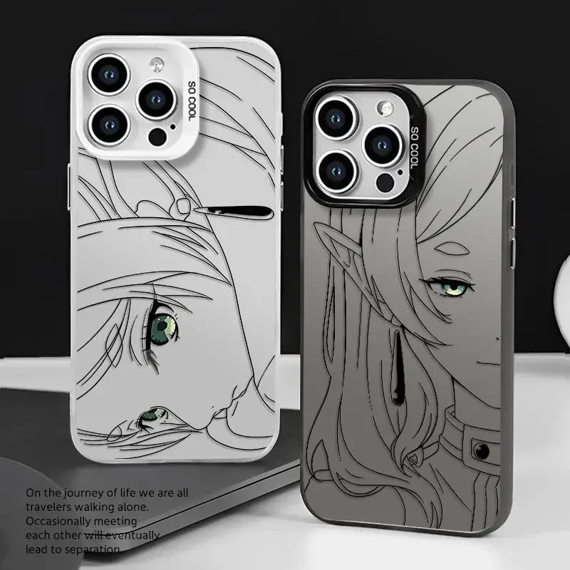 Hot Japan Anime Frieren Phone Case – Candy Shockproof Back Cover