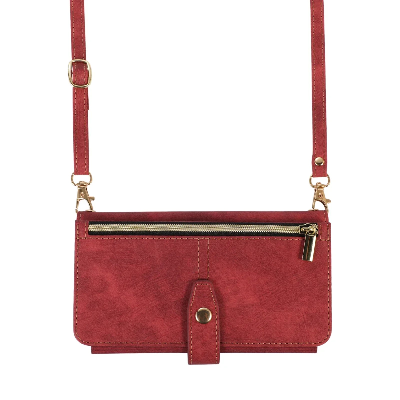 Crossbody ZipperWallet Case with Card Holder &amp; Lanyard