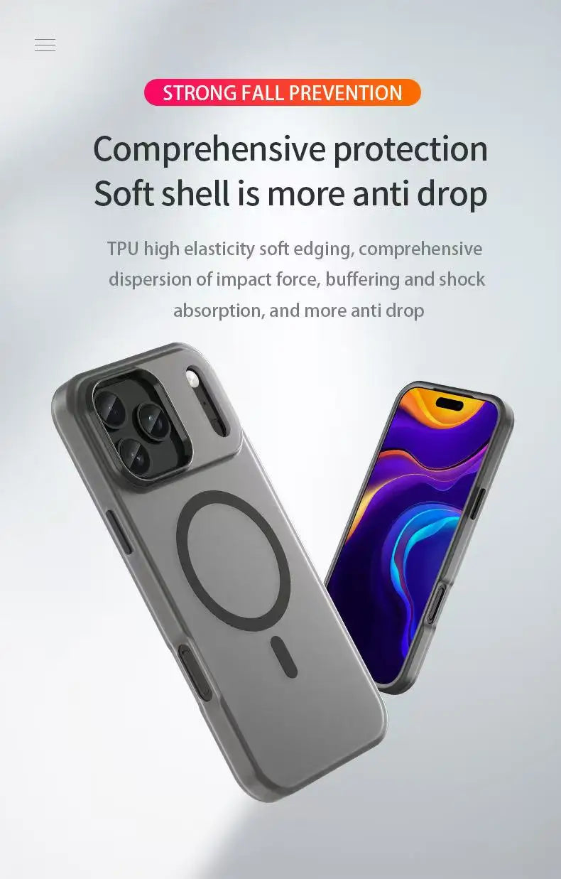 Candy Veil | Matte Transparent MagSafe Case iPhone 11–17 Pro/Max/Air