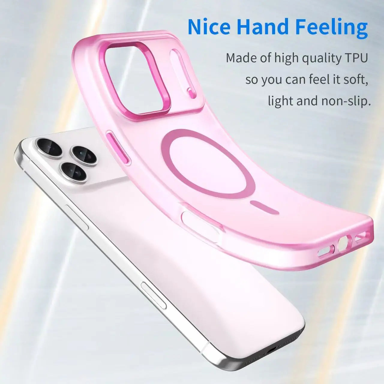 Candy Veil | Matte Transparent MagSafe Case iPhone 11–17 Pro/Max/Air